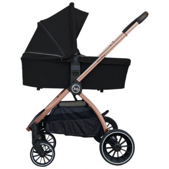 Детская коляска Bubago Lacio Black 3в1 (бронза)