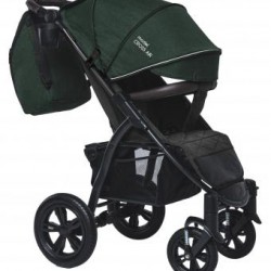 Детская коляска Bubago Cross air BG2020 цвет Shiny green (Блестящий зеленый)