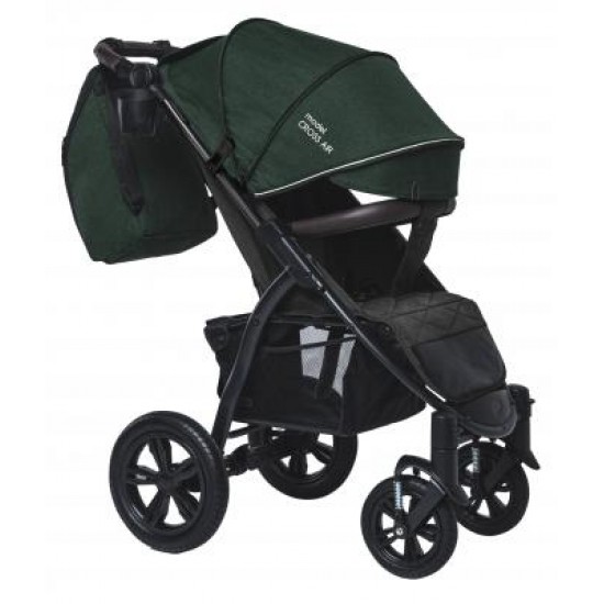 Детская коляска Bubago Cross air BG2020 цвет Shiny green (Блестящий зеленый)