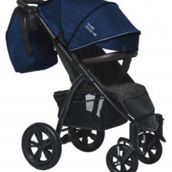 Детская коляска Bubago Cross air BG2020 цвет Space blue (Космический синий)
