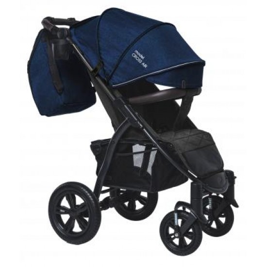Детская коляска Bubago Cross air BG2020 цвет Space blue (Космический синий)