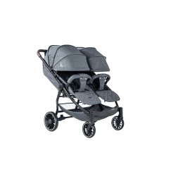 Детская прогулочная коляска Bubago BG T1 MODEL Q Duo Light grey