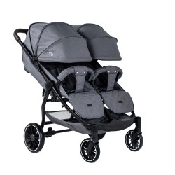 Детская прогулочная коляска Bubago BG T1 MODEL Q Duo Grey
