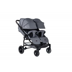Детская прогулочная коляска Bubago BG T1 MODEL Q Duo Grey