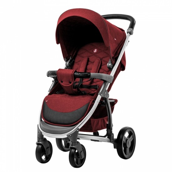 Детская коляска CARRELLO Vista CRL-8505 Ruby Red/красный