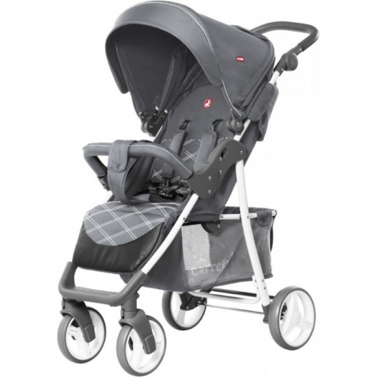 Детская коляска CARRELLO Quattro CRL-8502/1 Metal Gray/серый