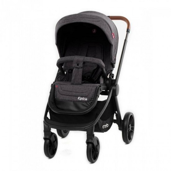 Детская коляска CARRELLO Epica CRL-8509 Slate Grey/серый