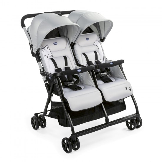 Детская коляска Chicco OHLALA Twin Silver Cat