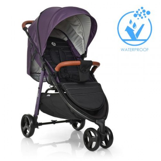 Коляска EL Camino X3 ME1025 Plum/фиолетовый