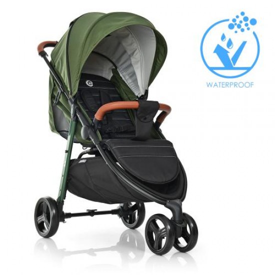 Коляска EL Camino X3 ME1025 Khaki/зеленый