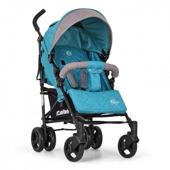 Коляска EL Camino Rush ME1013L Turquoise/бирюзовый