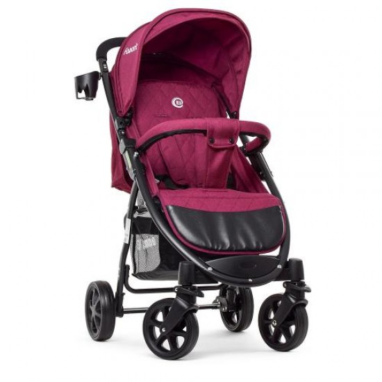 Коляска EL Camino Favorit M3409L Crimson/фиолетовый
