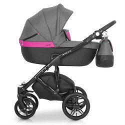 Коляска Expander Enduro 3в1 06 серый/розовый