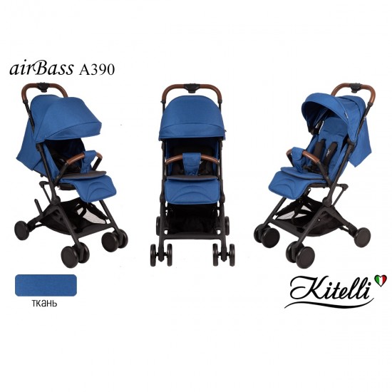 Коляска Kitelli AirBass A390 синий
