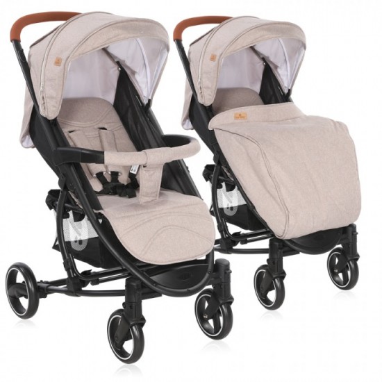 Детская коляска Lorelli S-300 Grey Green Triangles