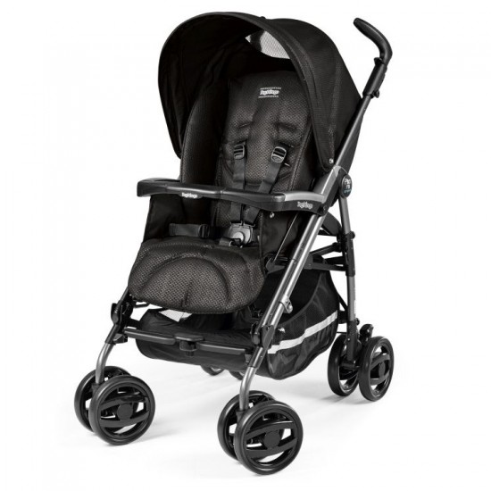 Коляска/трость PEG PEREGO Pliko P3 COMPACT CLASSICO MOD BLACK