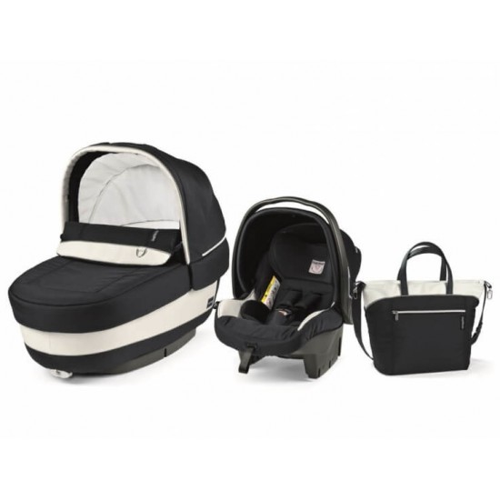 Коляcка универсальная Peg Perego Set Elite LUXE BLUE Голубой