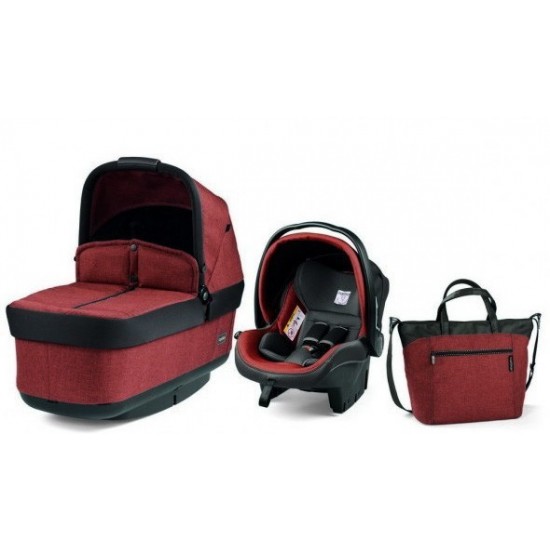 Коляcка универсальная Peg Perego Set Elite TERRACOTTA