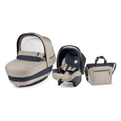Коляcка универсальная Peg Perego Set Elite LUXE BEIGE Бежевый
