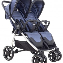 Прогулочная коляска для ДВОЙНИ Pituso RUTA ДЕНИМ