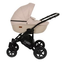Коляска 2 в 1 PITUSO CONFORT Светло-бежевый+Кожа Светло-бежевый