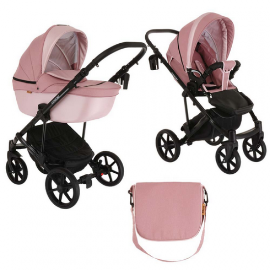 Коляска 2 в 1 PITUSO CONFORT Капучино/Кожа Пудра