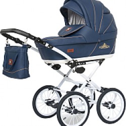 Детская универсальная коляска Ray Korona 2 в 1 синий 04