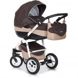 Коляска Riko Nano 3в1 Chocolate 07 коричневый