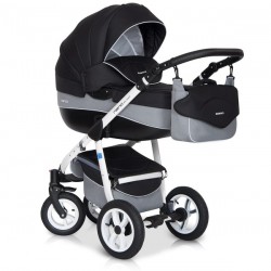 Коляска Riko Nano 3в1 Carbon 04 черный
