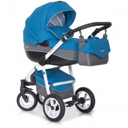 Коляска Riko Nano 3в1 Adriatic 02 синий