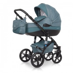 Коляска Riko Brano Natural 2в1 02 бирюзовый