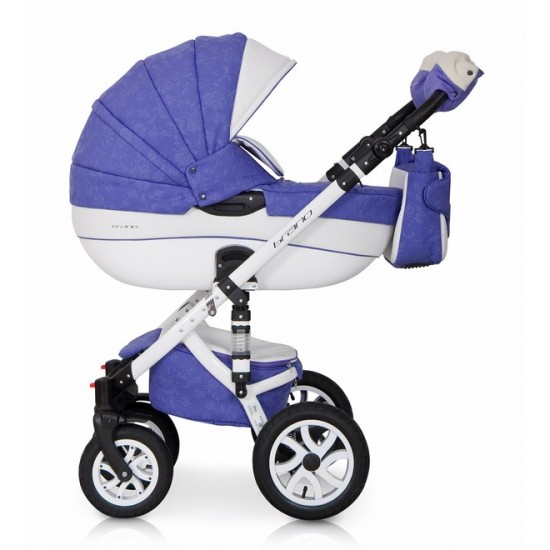 Коляска Riko Brano Ecco 3 в1 Lila 19 фиолетовый