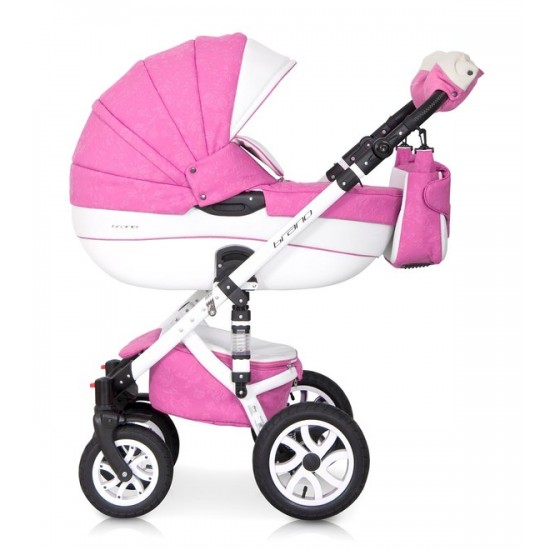 Коляска Riko Brano Ecco 2в1 Baby pink 18 розовый
