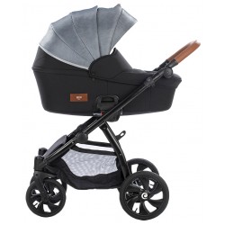 Коляска TUTIS 2 в 1 AERO METEORIT Стальной