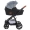 Коляска TUTIS 2 в 1 AERO METEORIT Стальной