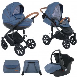 Коляска TUTIS 3 в 1 MIMI STYLE AQUA