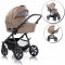 Коляска TUTIS 2 в 1 AERO BROWN Капучино