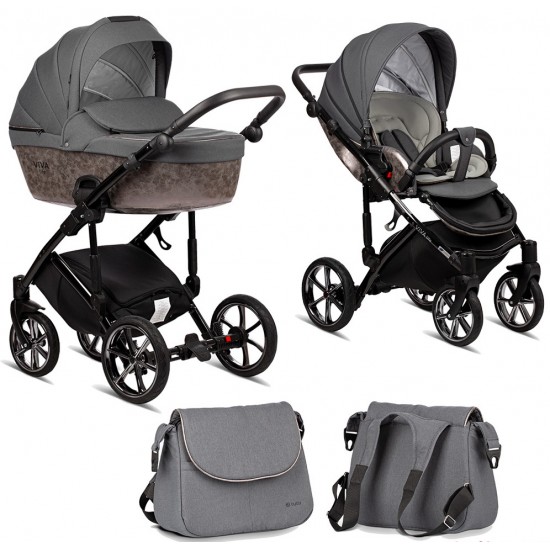 Коляска TUTIS 2 в 1 VIVA LIFE MAJESTIC AQUAMARINE