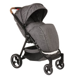 Коляска прогулочная PITUSO TOLEDO Grey Metallic/Серый металлик