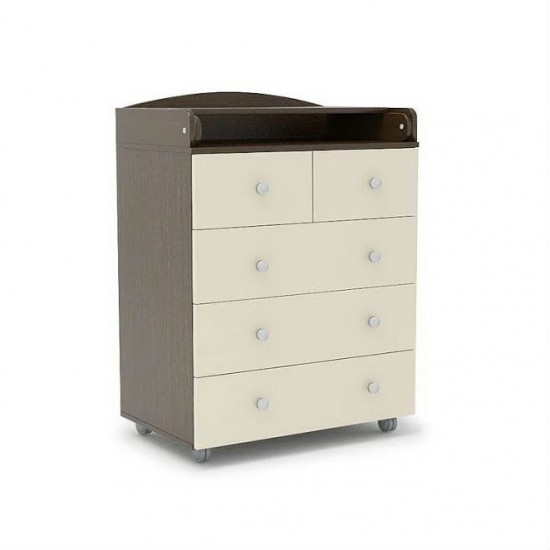 Комод СКВ 700158-9 цвет венге/бежевый