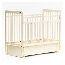 Кроватка Bambini Euro style с ящиком слоновая кость М 01.10.04