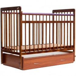 Кроватка Bambini Euro style с ящиком светлый орех М 01.10.04