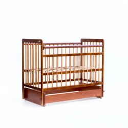 Кроватка Bambini Euro style маятник светлый орех М 01.10.05