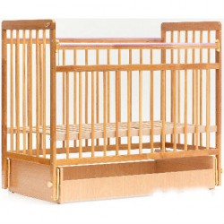 Кроватка Bambini Euro style маятник натуральная М 01.10.05