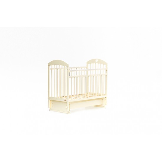 Кроватка Bambini Comfort маятник слоновая кость  М 01.10.20