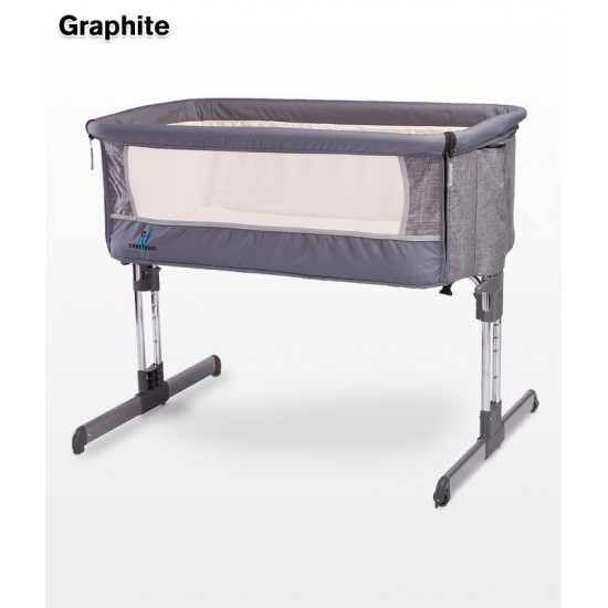 Кроватка люлька Caretero Sleep2gether Graphite