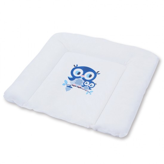 Пеленальный матрас BER BER DINO MAT XL 80 OWL СОВЫ Синий 80х2х70