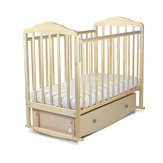 Кровать детская СКВ 123005 цвет береза