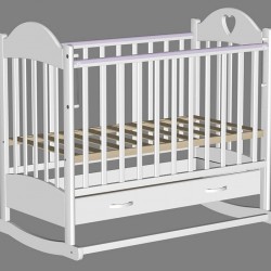 Кровать детская ВЕДРУСС ТАИСИЯ 2 Белая