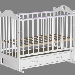 Кровать детская ВЕДРУСС ЛАНА 3 Белая 